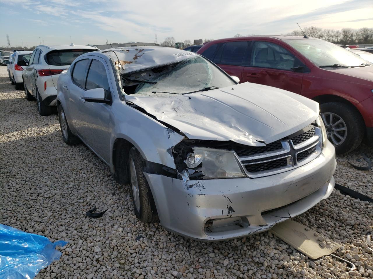 DODGE AVENGER MA 2011 with VIN 1B3BD1FB4BN542334 - Photo from auction