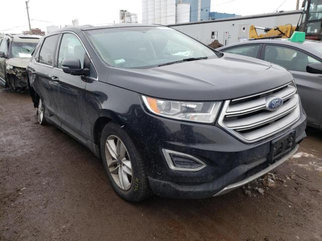 FORD EDGE SEL 2015 with VIN 2FMTK4J95FBB30242 - Photo from auction