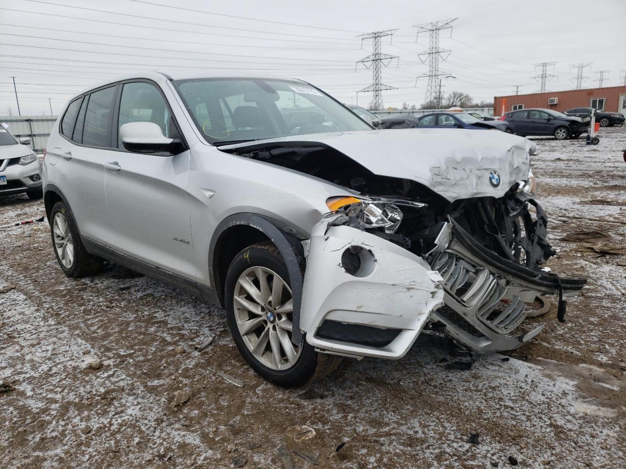 BMW X3 XDRIVE2 2013 with VIN 5UXWX9C57D0A24675 - Photo from auction