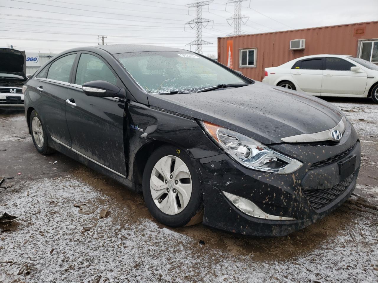 Photo 1 from auction – 2014 HYUNDAI SONATA HYB with VIN KMHEC4A45EA117785