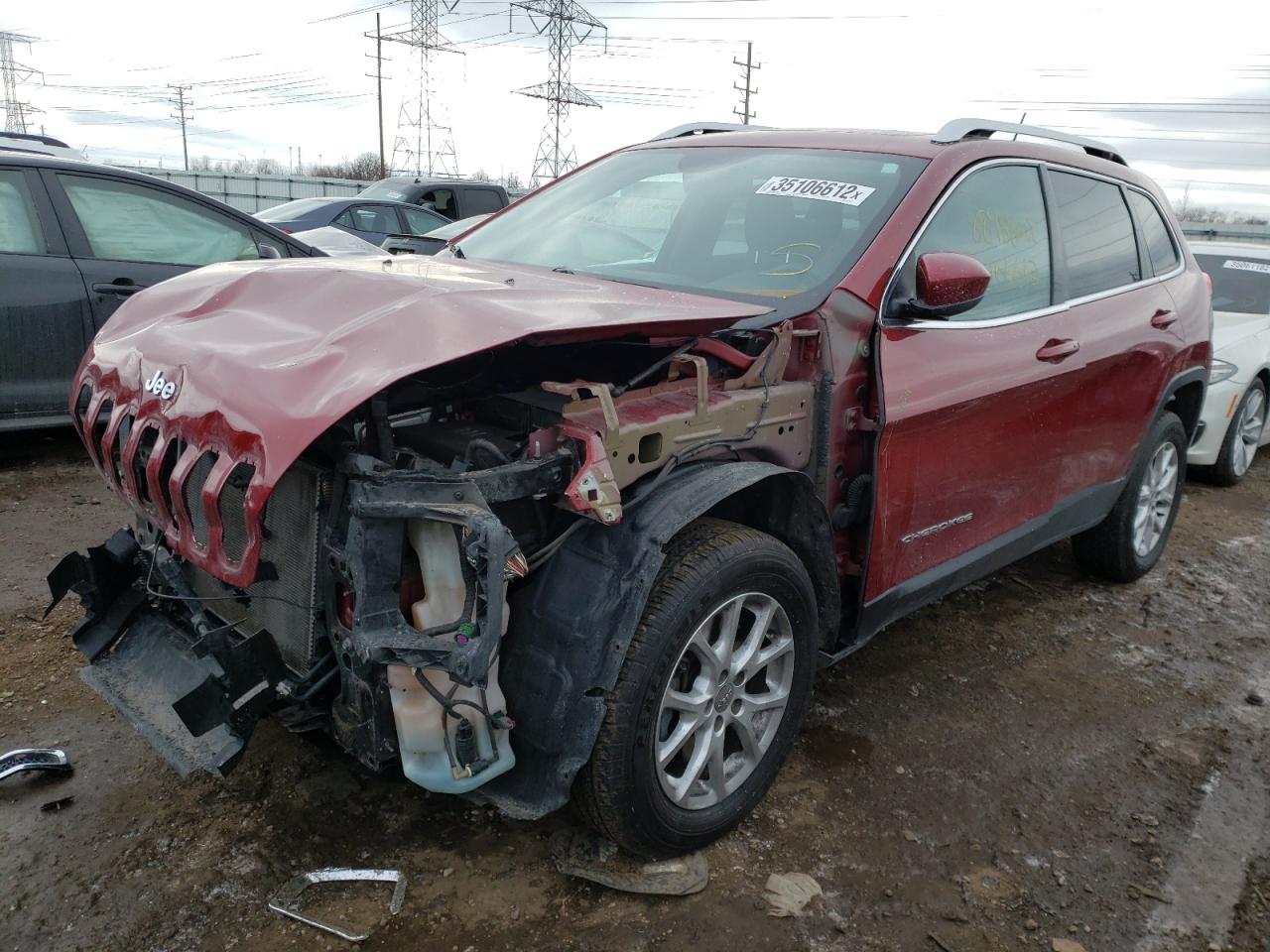Photo 2 from auction – 2015 JEEP CHEROKEE L with VIN 1C4PJMCB1FW591185