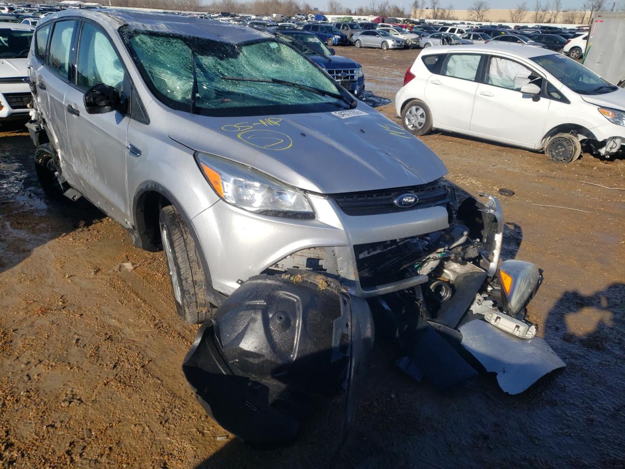 FORD ESCAPE S 2013 with VIN 1FMCU0F77DUC21109 - Photo from auction