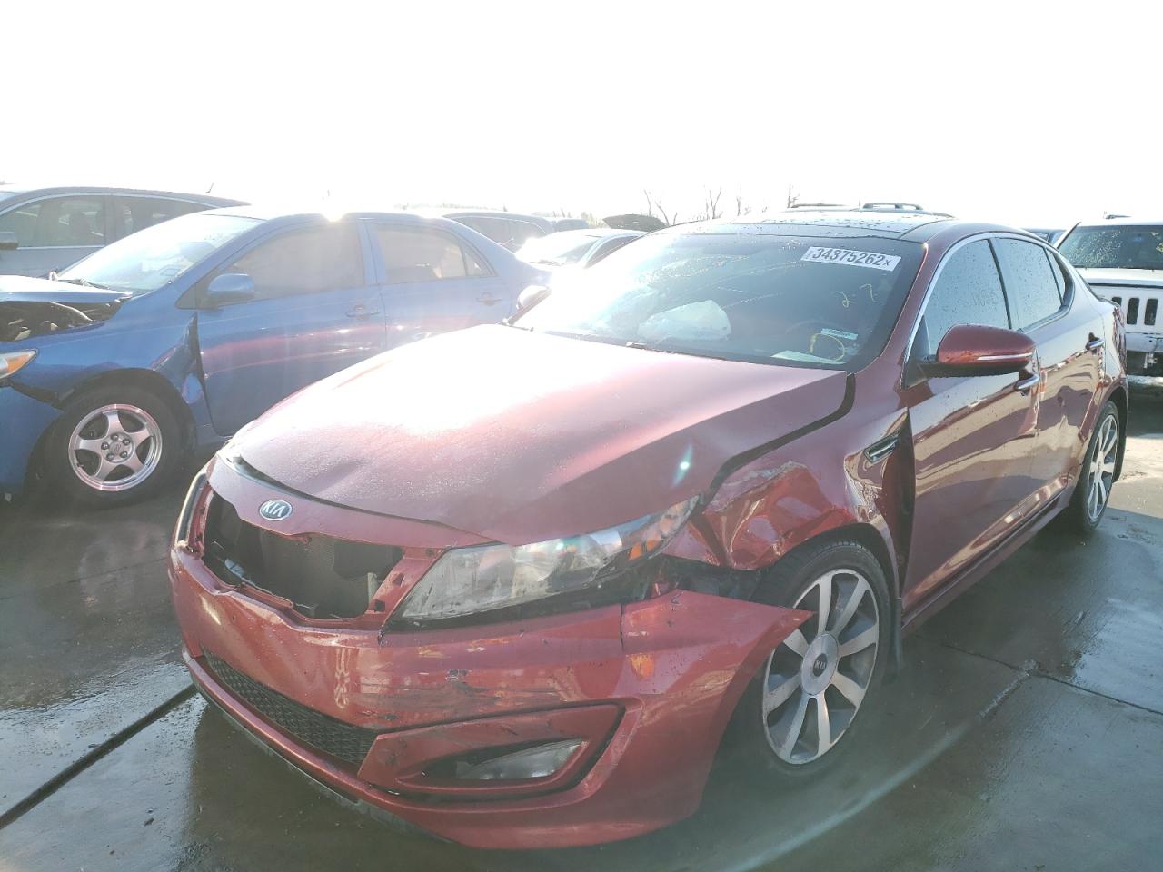 Photo 2 from auction – 2013 KIA OPTIMA SX with VIN 5XXGR4A69DG109608