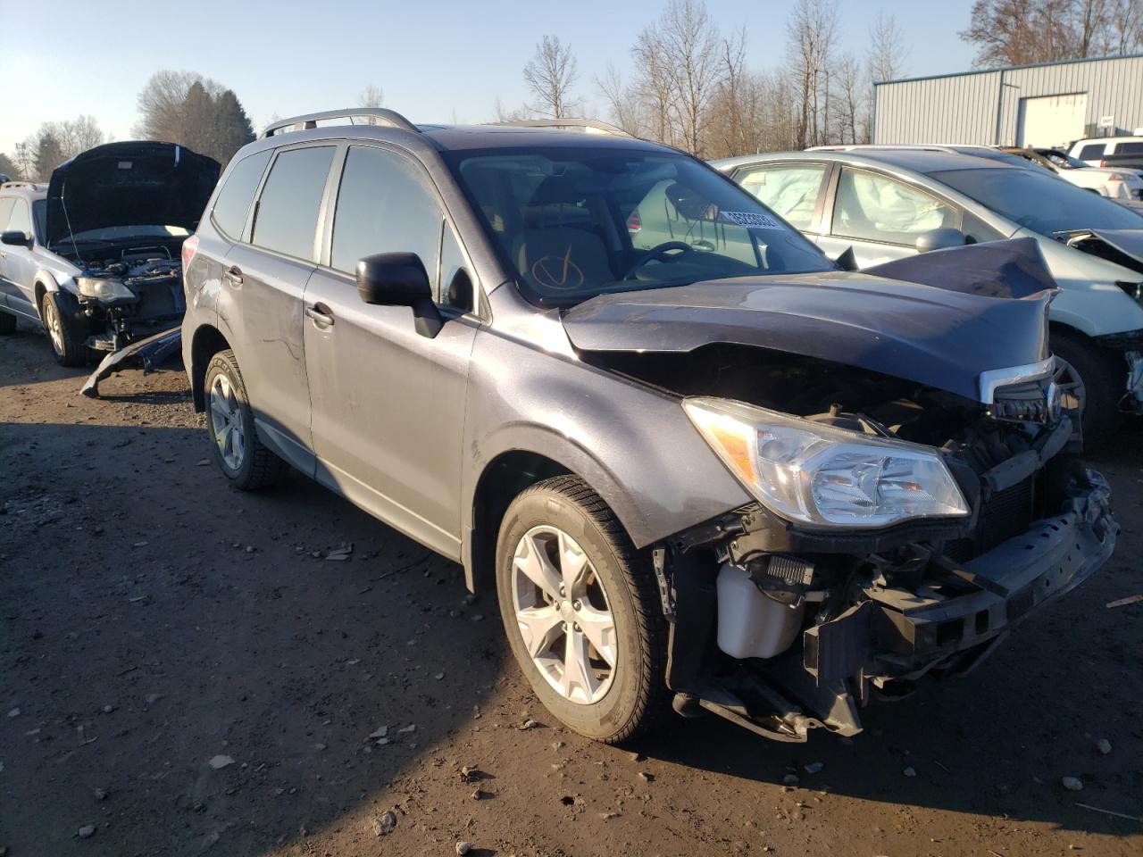 SUBARU FORESTER 2 2015 with VIN JF2SJAGC4FH549952 - Photo from auction