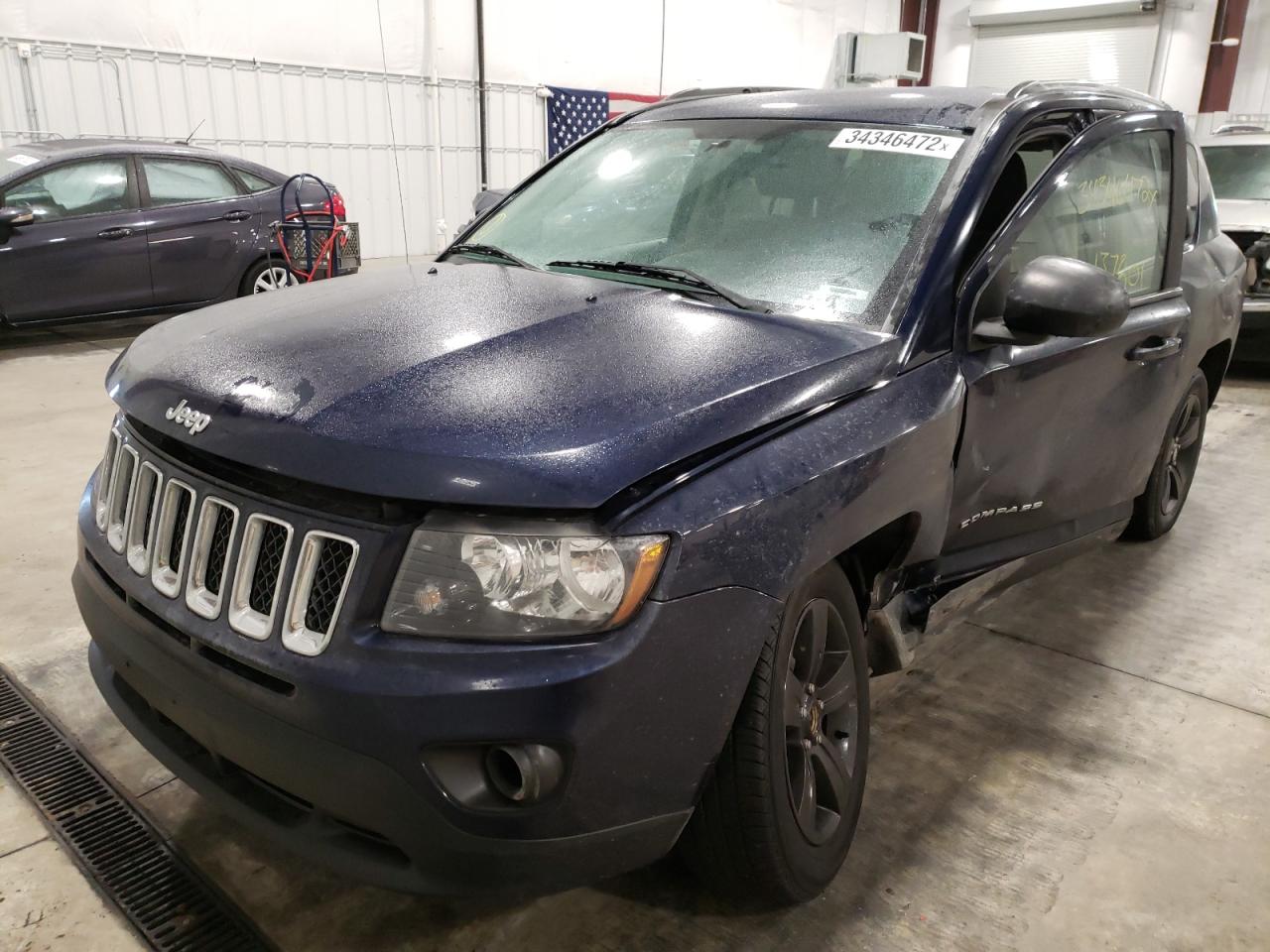 Photo 2 from auction – 2014 JEEP COMPASS SP with VIN 1C4NJDBB3ED591630