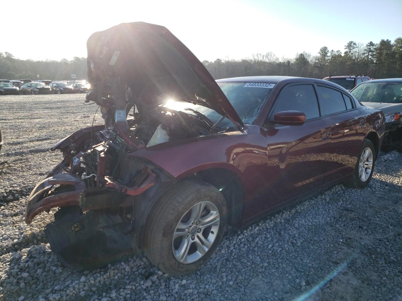 Photo 2 from auction – 2019 DODGE CHARGER SX with VIN 2C3CDXBG2KH657938