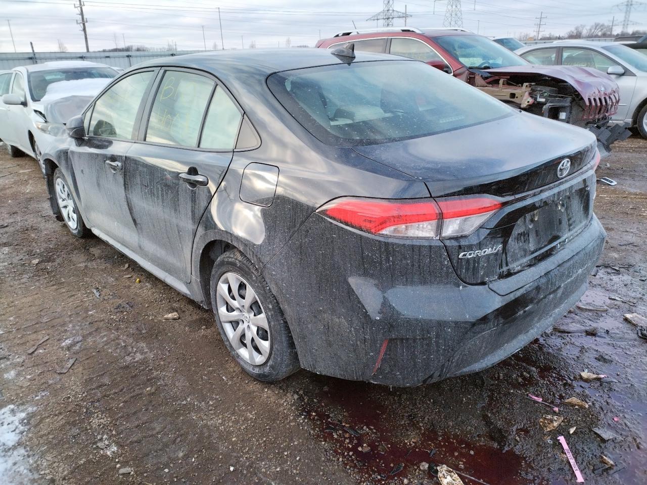 Photo 3 from auction – 2020 TOYOTA COROLLA LE with VIN JTDEPRAE8LJ049252