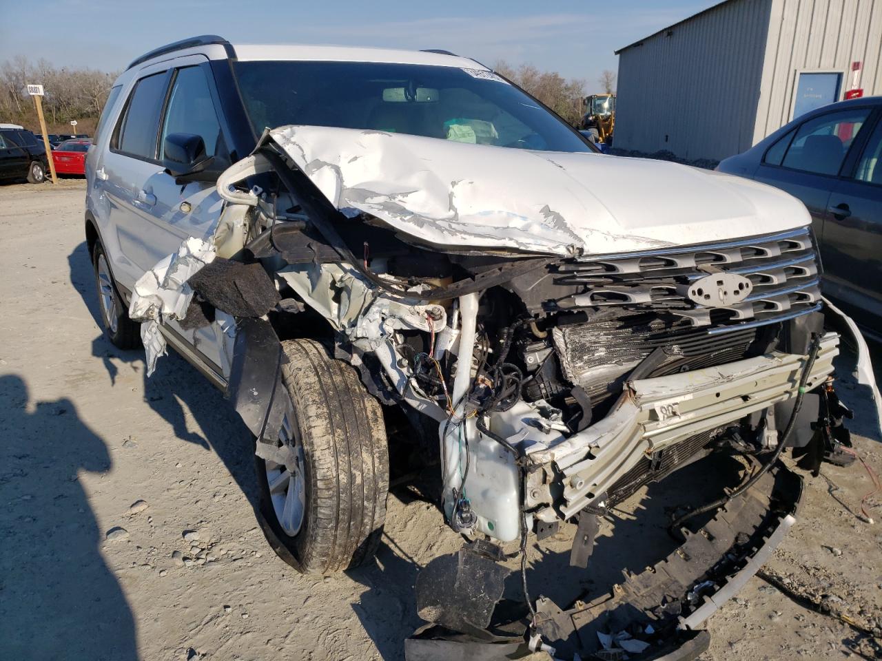 FORD EXPLORER X 2017 with VIN 1FM5K7DH2HGB87779 - Photo from auction