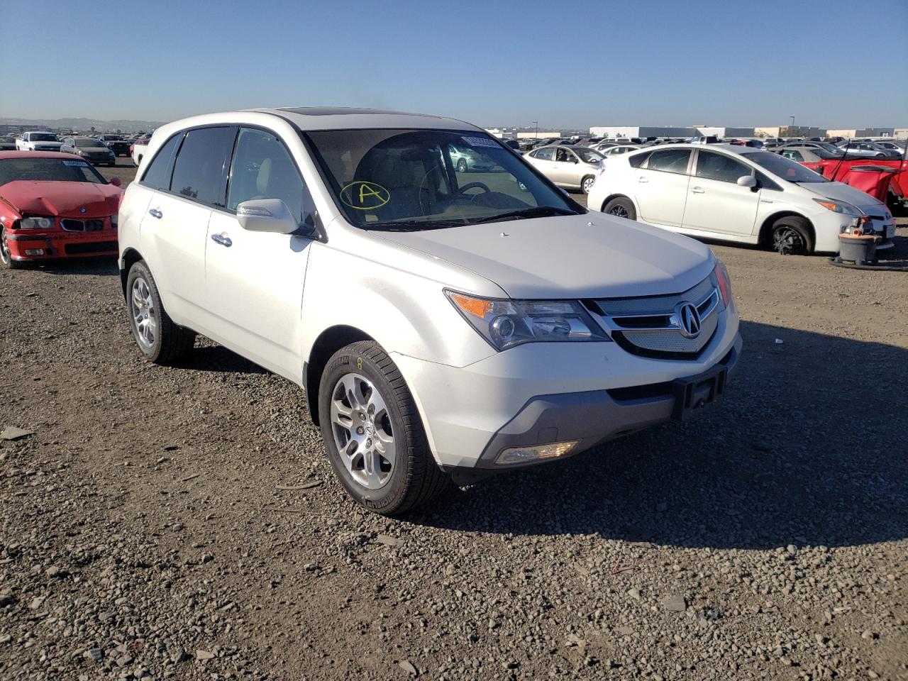 ACURA MDX TECHNO 2007 with VIN 2HNYD28337H538774 - Photo from auction