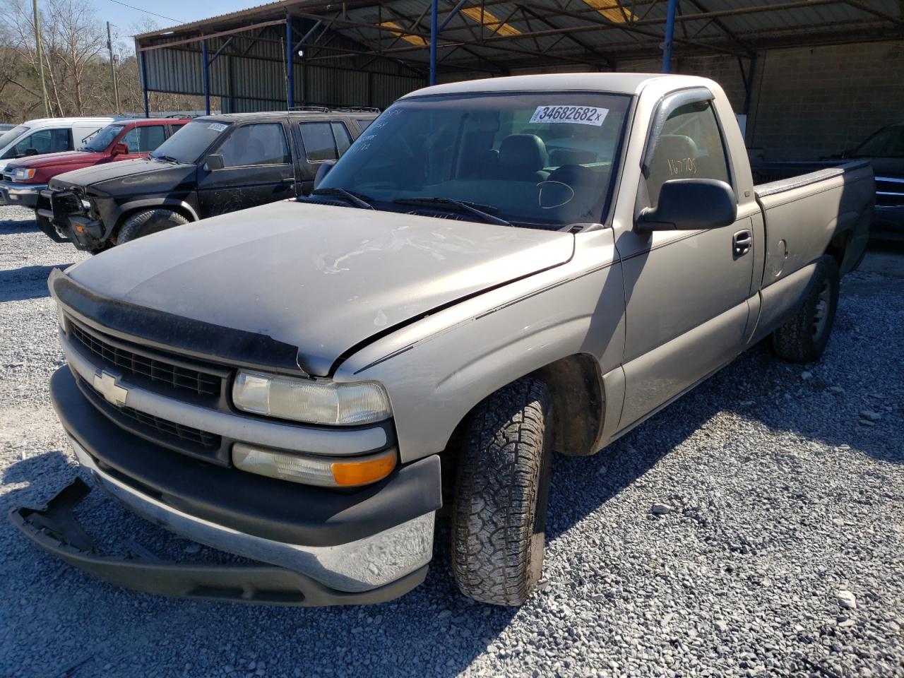 Photo 2 from auction – 2002 CHEVROLET SILVERADO with VIN 1GCEC14W82Z190176