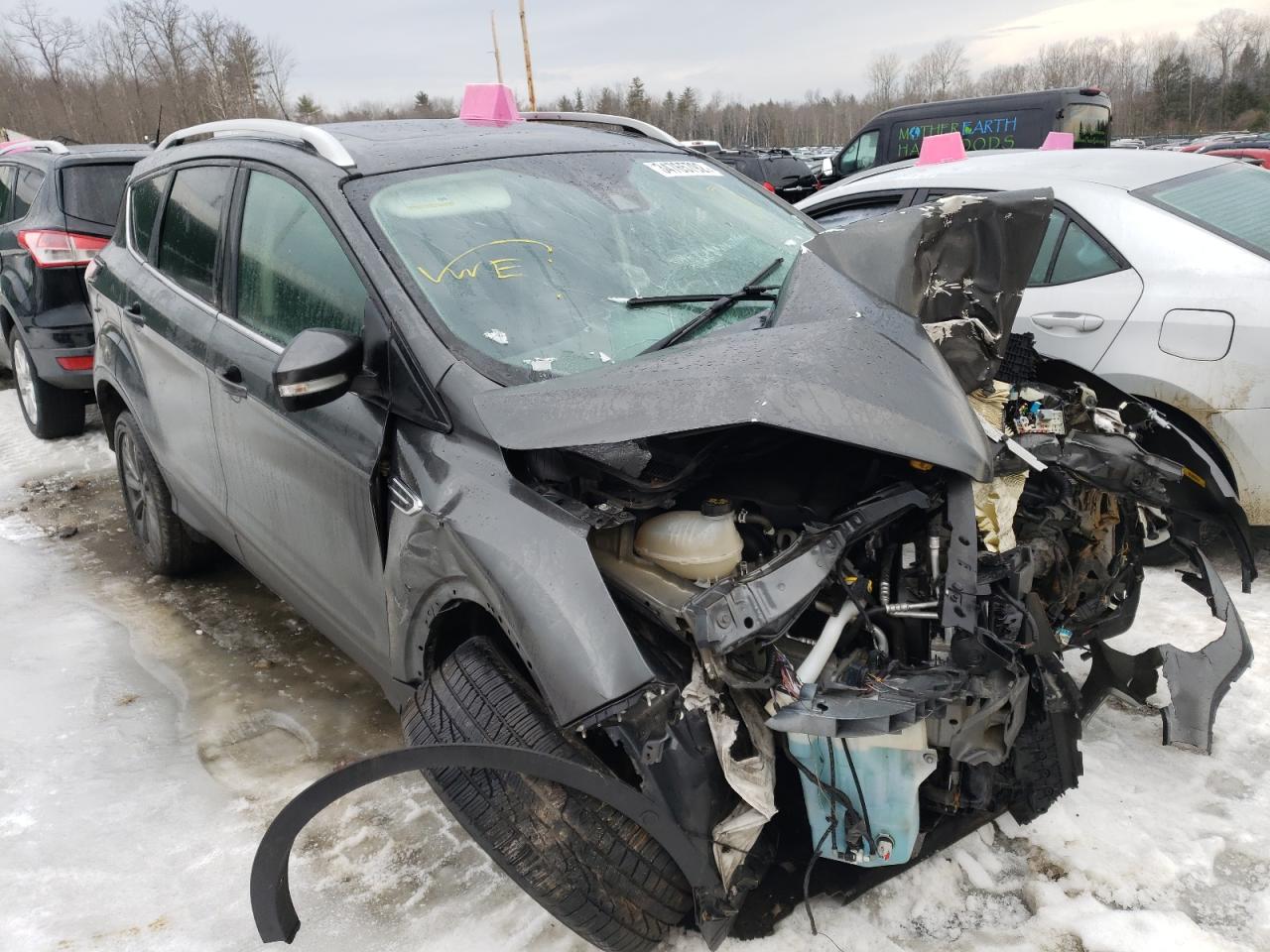 FORD ESCAPE TIT 2017 with VIN 1FMCU9JD0HUE19702 - Photo from auction