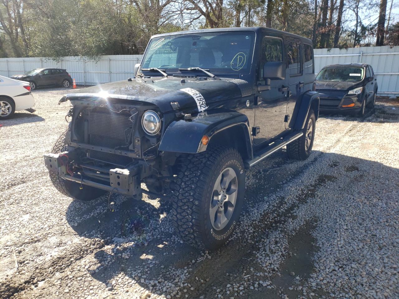 Photo 2 from auction – 2016 JEEP WRANGLER U with VIN 1C4BJWEGXGL279402