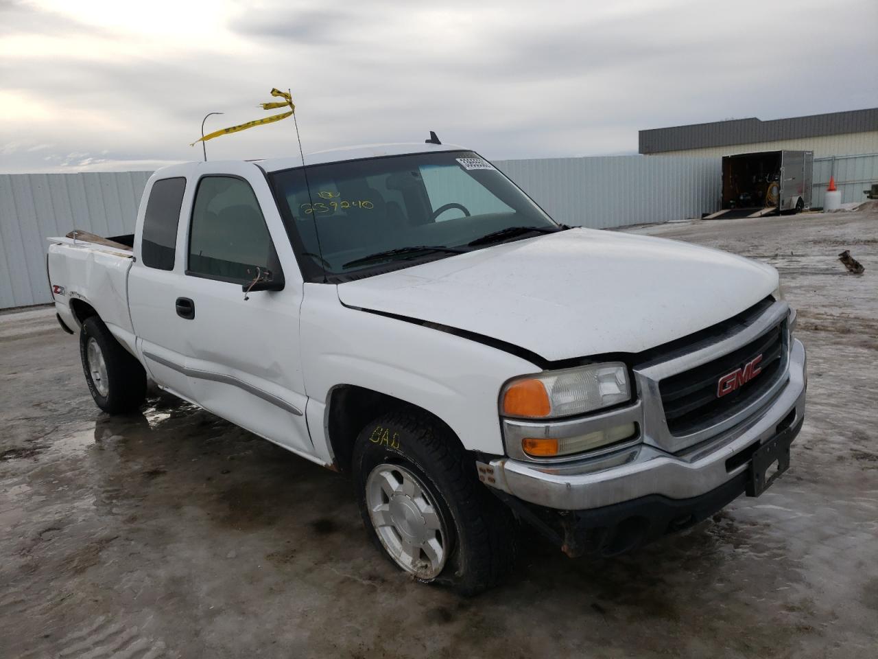 GMC NEW SIERRA 2006 with VIN 1GTEK19B96Z239240 - Photo from auction