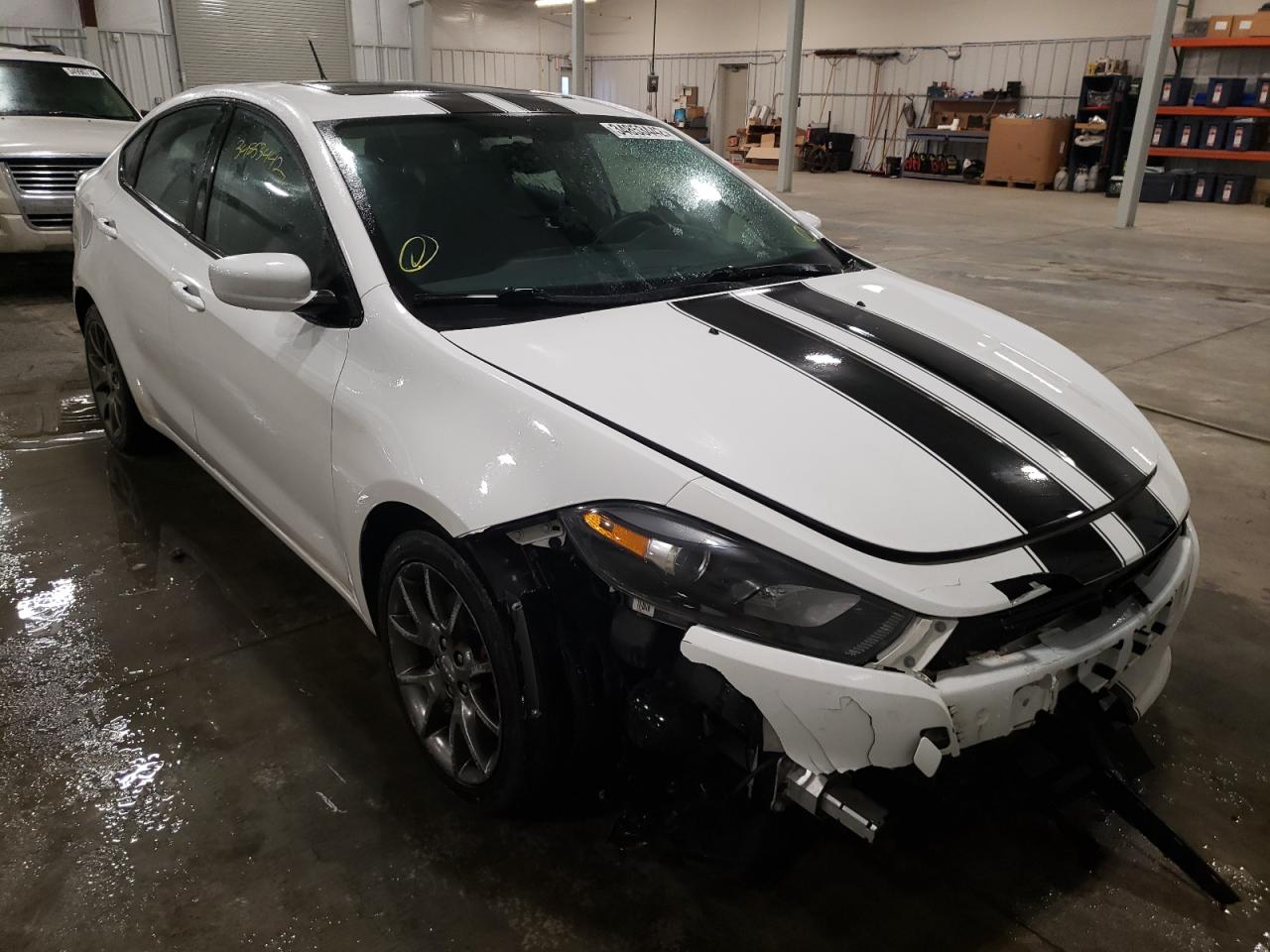DODGE DART SXT 2013 with VIN 1C3CDFBA7DD333552 - Photo from auction