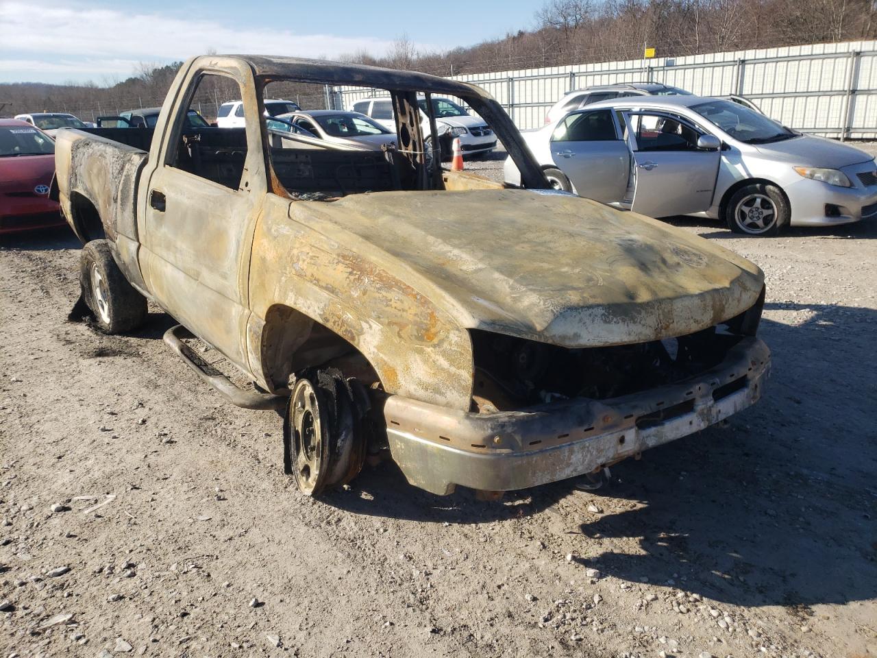 CHEVROLET SILVERADO 2006 with VIN 3GCEK14X76G154500 - Photo from auction