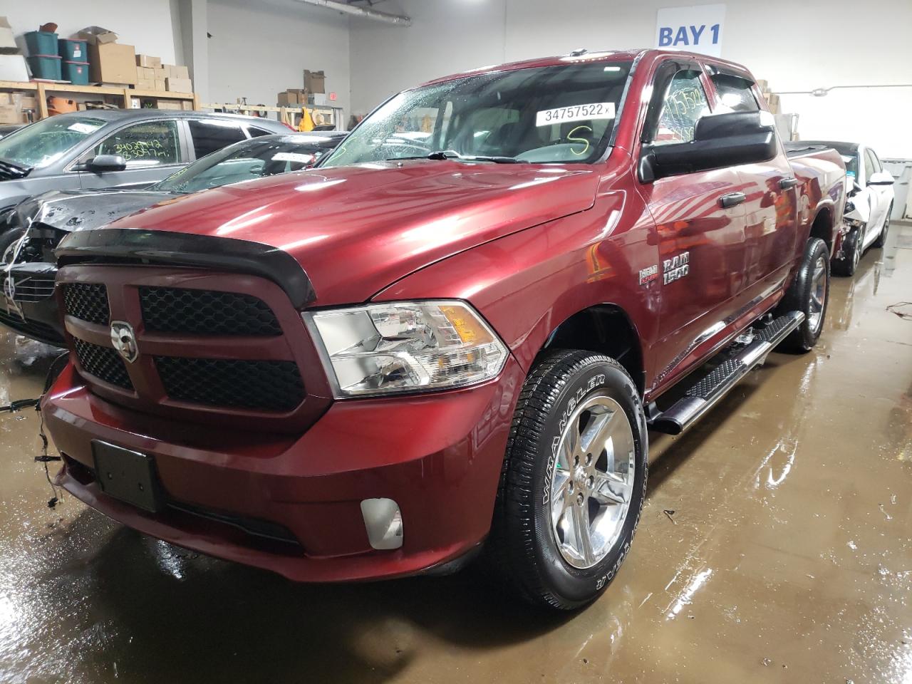 Photo 2 from auction – 2017 RAM 1500 ST with VIN 3C6RR7KT0HG795742