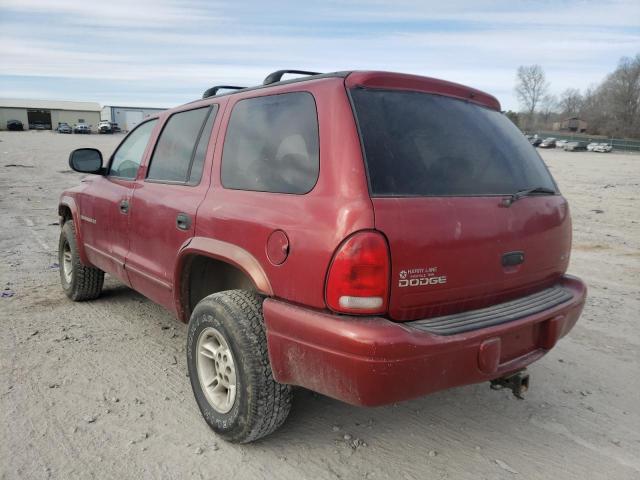 Photo 3 from auction – 2000 DODGE DURANGO with VIN 1B4HS28N4YF231871