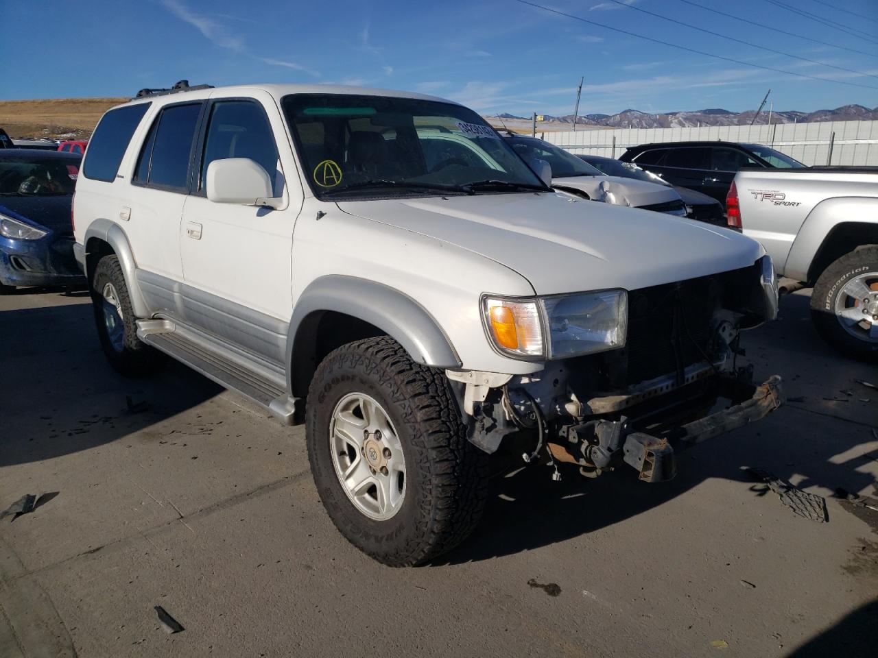TOYOTA 4RUNNER LI 2000 with VIN JT3GN87R7Y0136483 - Photo from auction