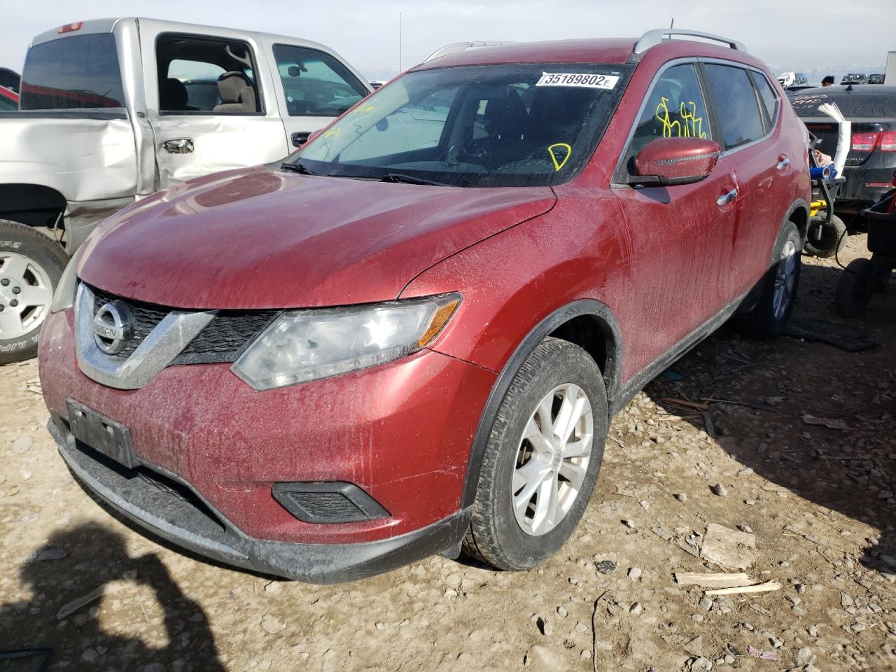 Photo 2 from auction – 2016 NISSAN ROGUE S with VIN KNMAT2MVXGP719772