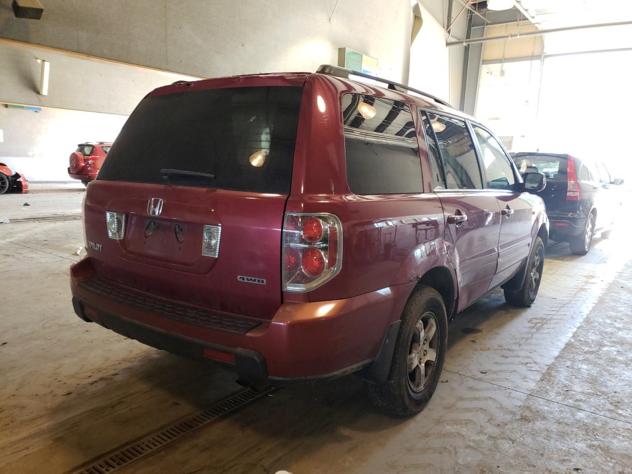 Photo 4 from auction – 2006 HONDA PILOT EX with VIN 2HKYF18456H512220