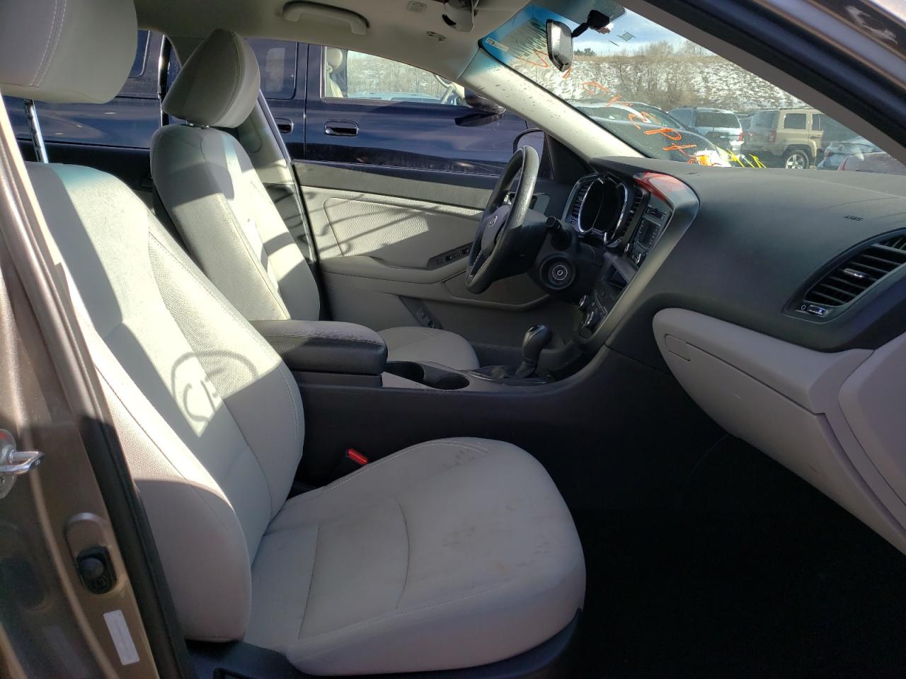 Photo 5 from auction – 2013 KIA OPTIMA LX with VIN 5XXGM4A78DG181360