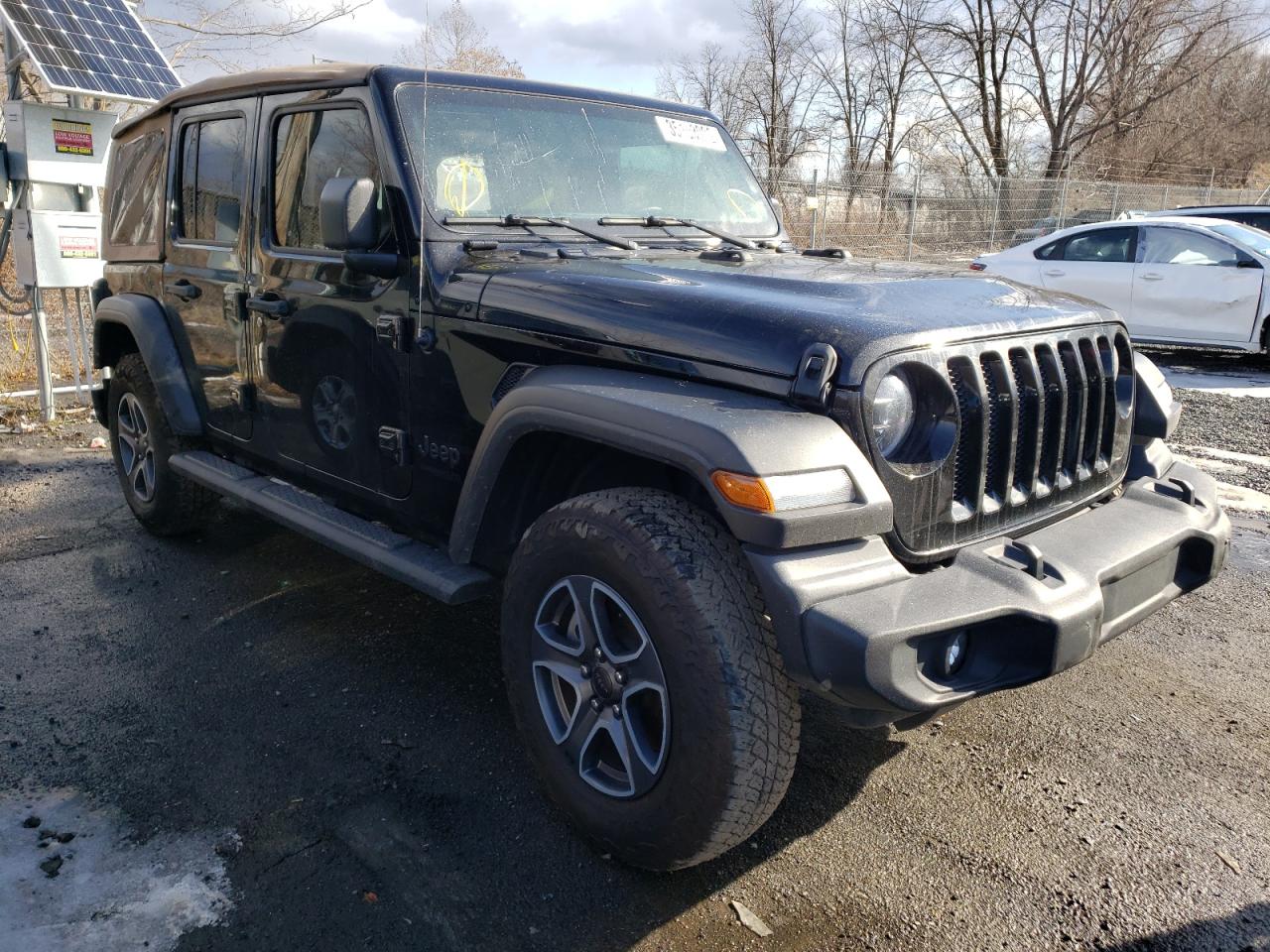 JEEP WRANGLER U 2020 with VIN 1C4HJXDN3LW154296 - Photo from auction