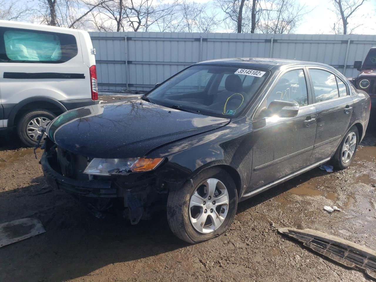 Photo 2 from auction – 2009 KIA OPTIMA LX with VIN KNAGE228295335336