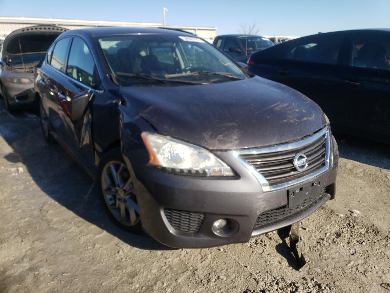 NISSAN SENTRA S 2013 with VIN 3N1AB7AP1DL637669 - Photo from auction