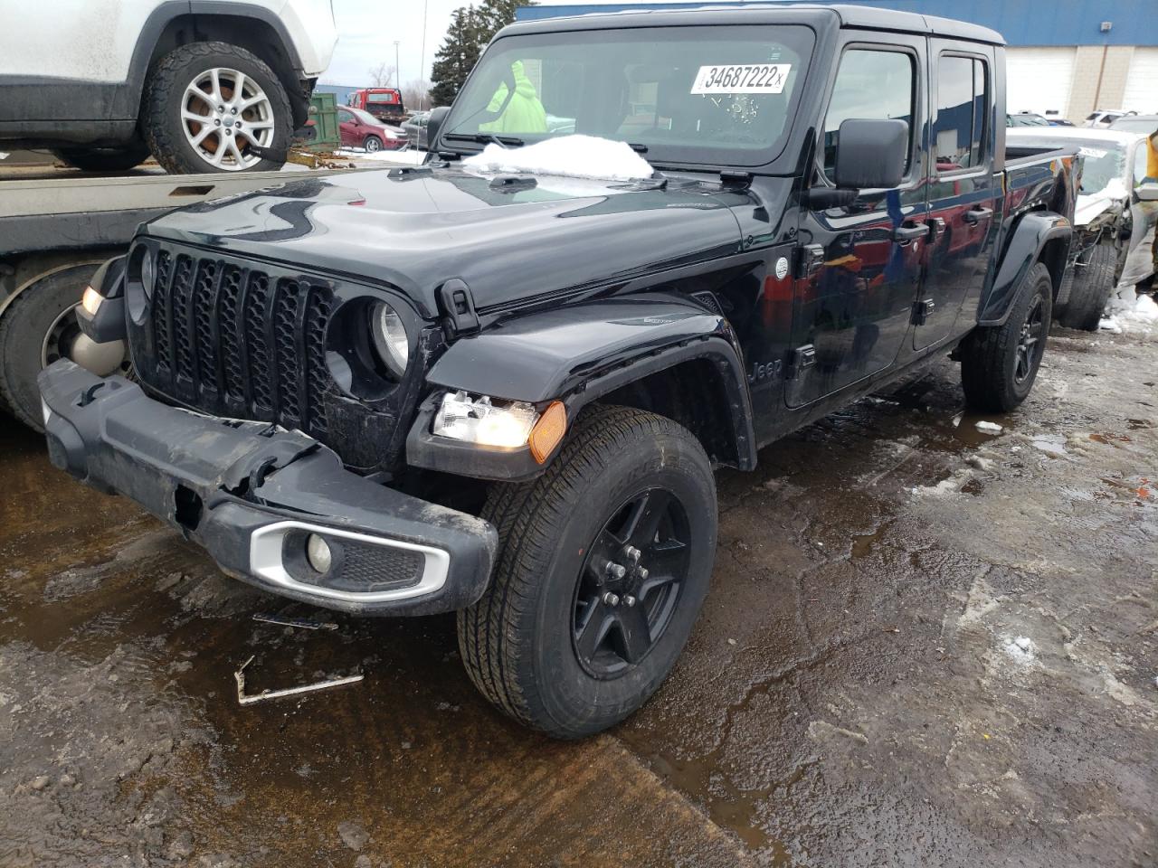 Photo 2 from auction – 2021 JEEP GLADIATOR with VIN 1C6HJTAG1ML582005