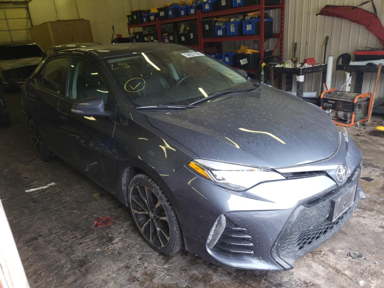 TOYOTA COROLLA L 2017 مع رقم تعريف المركبة 2T1BURHEXHC757295 - صورة من المزاد