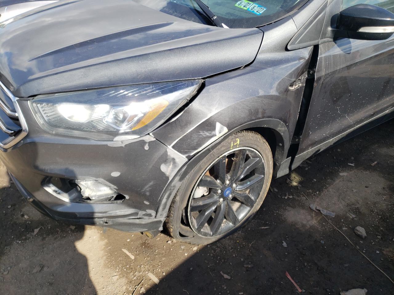 Photo 9 from auction – 2017 FORD ESCAPE TIT with VIN 1FMCU9JDXHUE20243