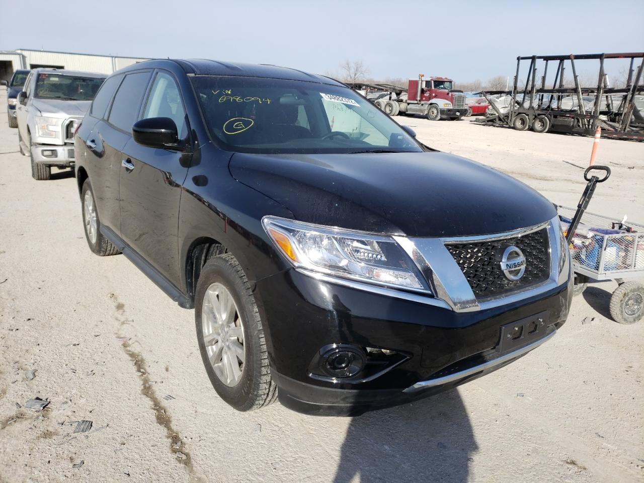 NISSAN PATHFINDER 2014 with VIN 5N1AR2MM9EC698094 - Photo from auction