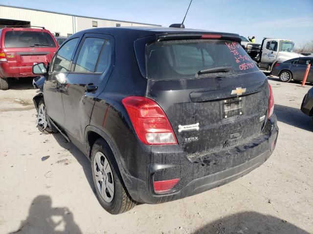 Photo 3 from auction – 2019 CHEVROLET TRAX LS with VIN 3GNCJKSB0KL129003