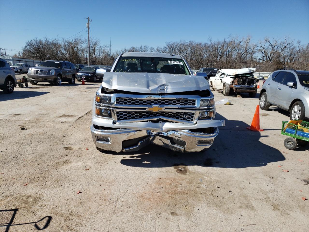 Photo 9 from auction – 2014 CHEVROLET SILVERADO with VIN 1GCRCSEC8EZ126090
