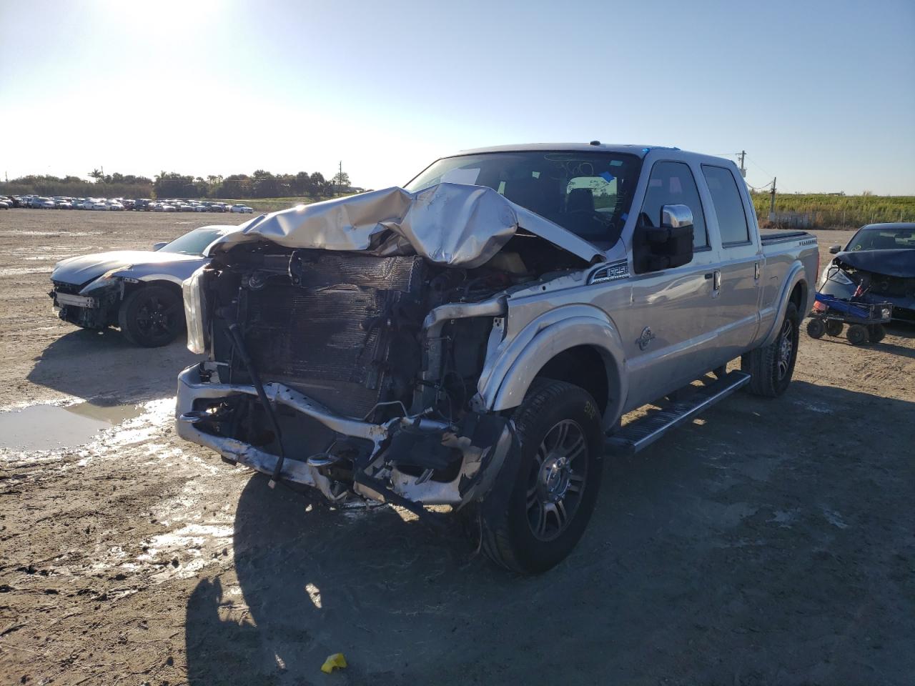 Photo 2 from auction – 2015 FORD F250 SUPER with VIN 1FT7W2BT9FED73677
