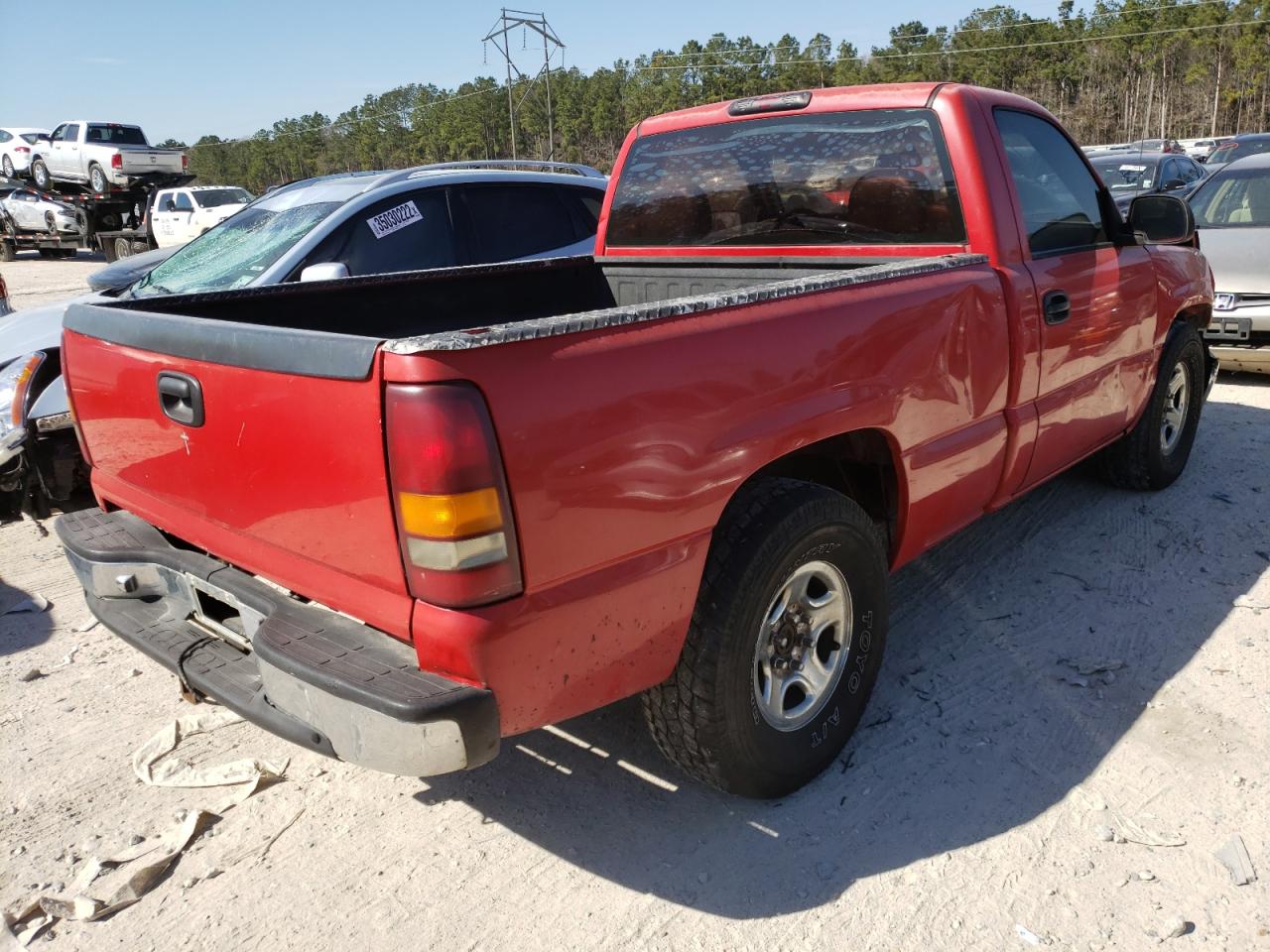 Photo 4 from auction – 2000 CHEVROLET SILVERADO with VIN 1GCEC14W9YZ280932
