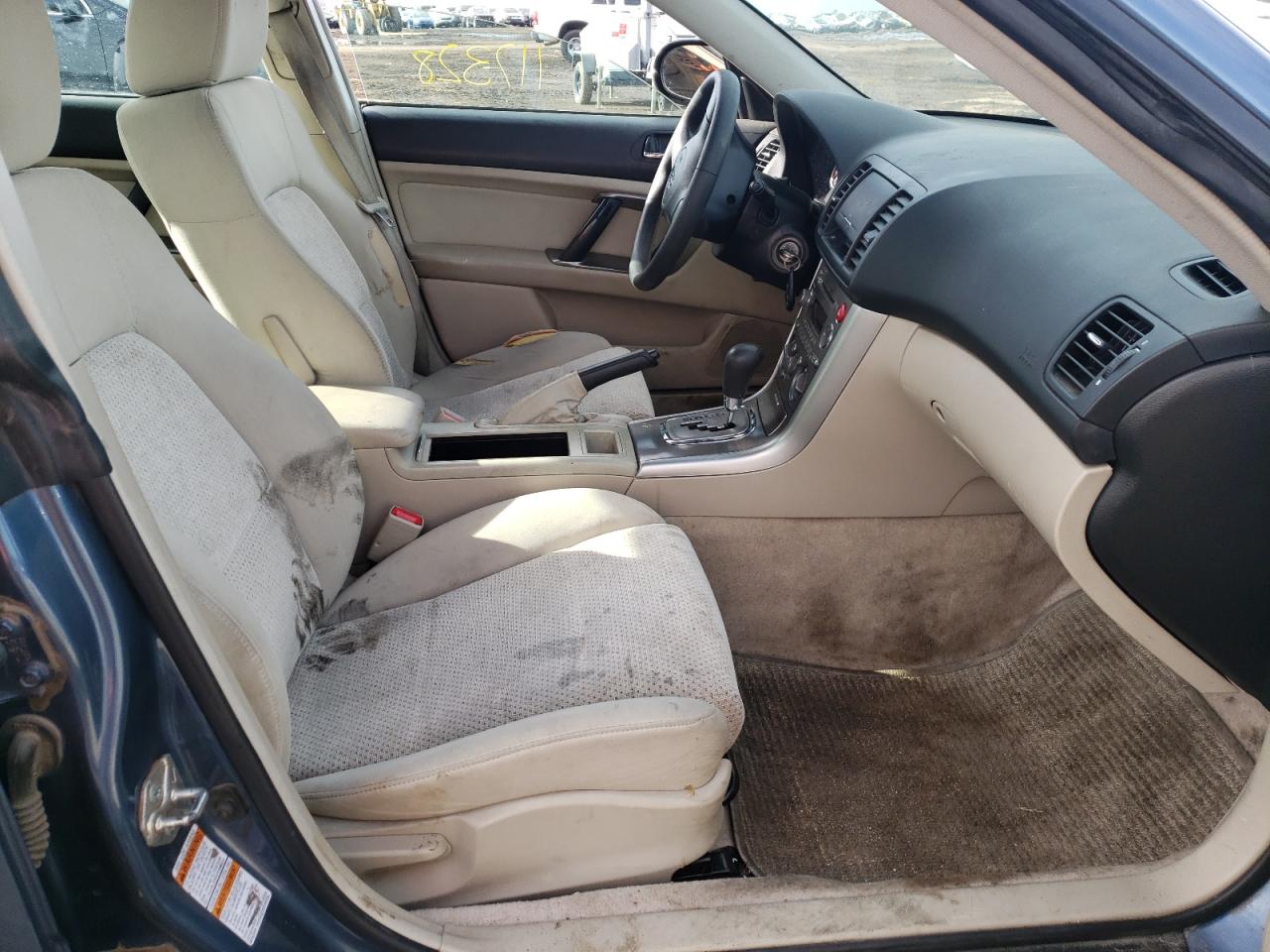 Photo 5 from auction – 2006 SUBARU LEGACY 2.5 with VIN 4S3BL626867207918