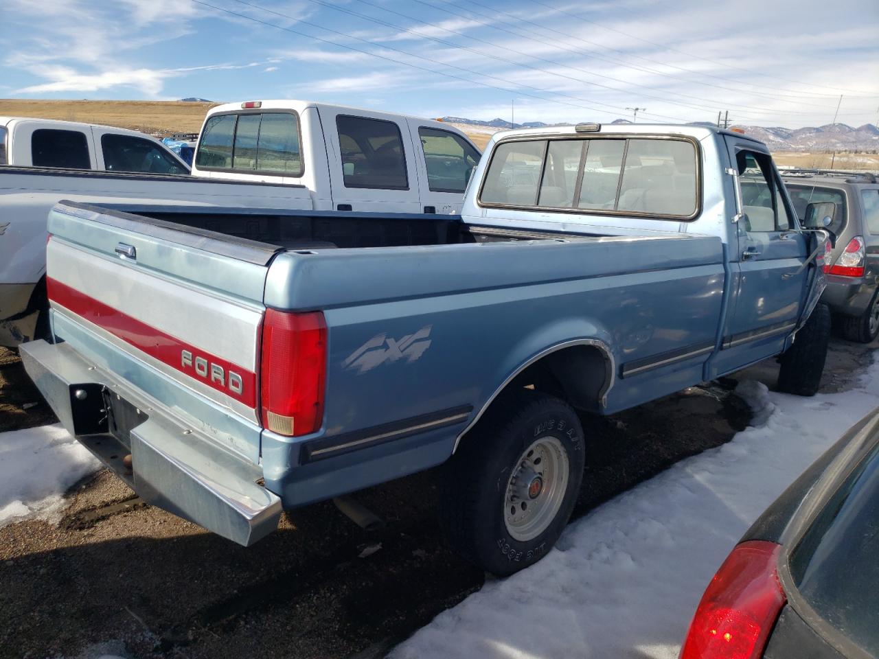 Photo 4 from auction – 1991 FORD F150 with VIN 1FTEF14N3MPB23241