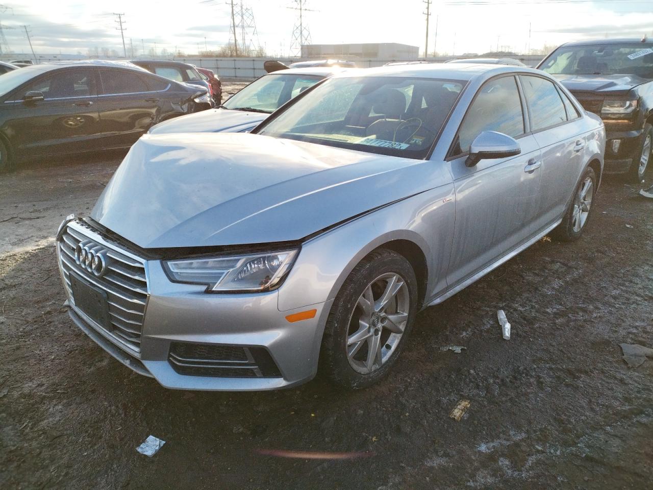 Photo 2 from auction – 2018 AUDI A4 PREMIUM with VIN WAUDNAF41JA019944