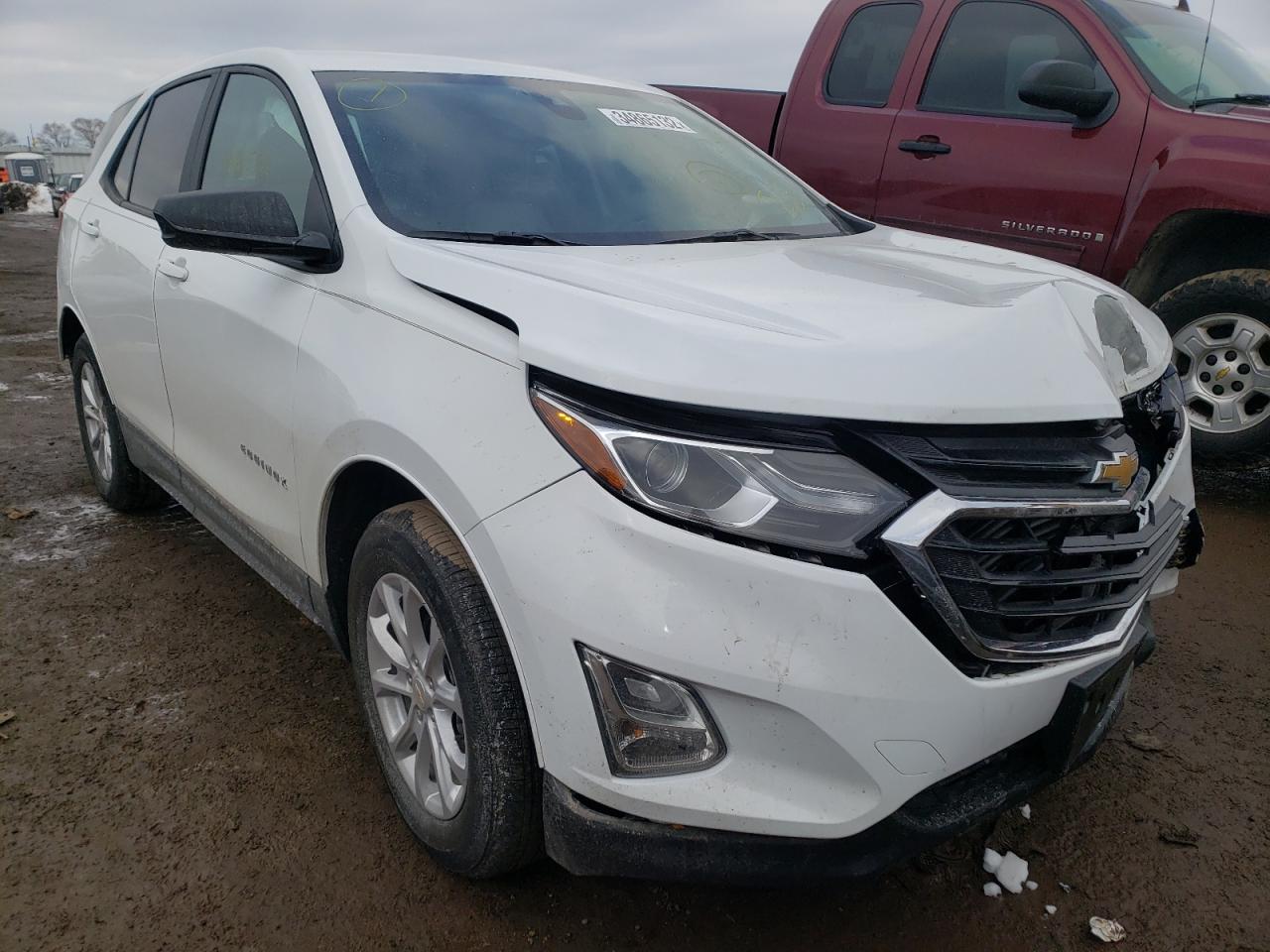 CHEVROLET EQUINOX 2021 with VIN 3GNAXHEV7MS154388 - Photo from auction