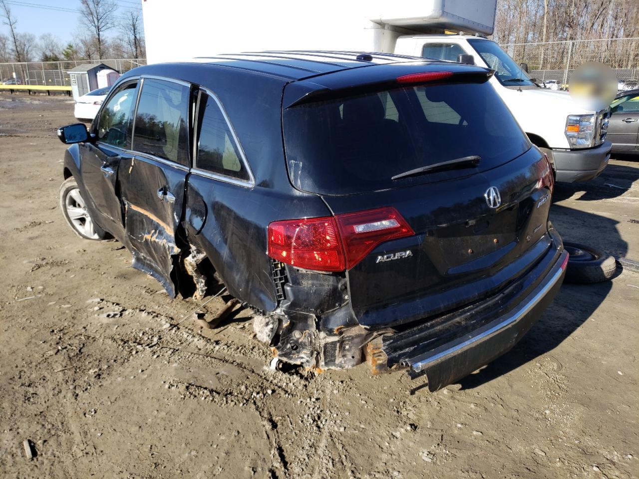 Photo 3 from auction – 2010 ACURA MDX with VIN 2HNYD2H68AH530901