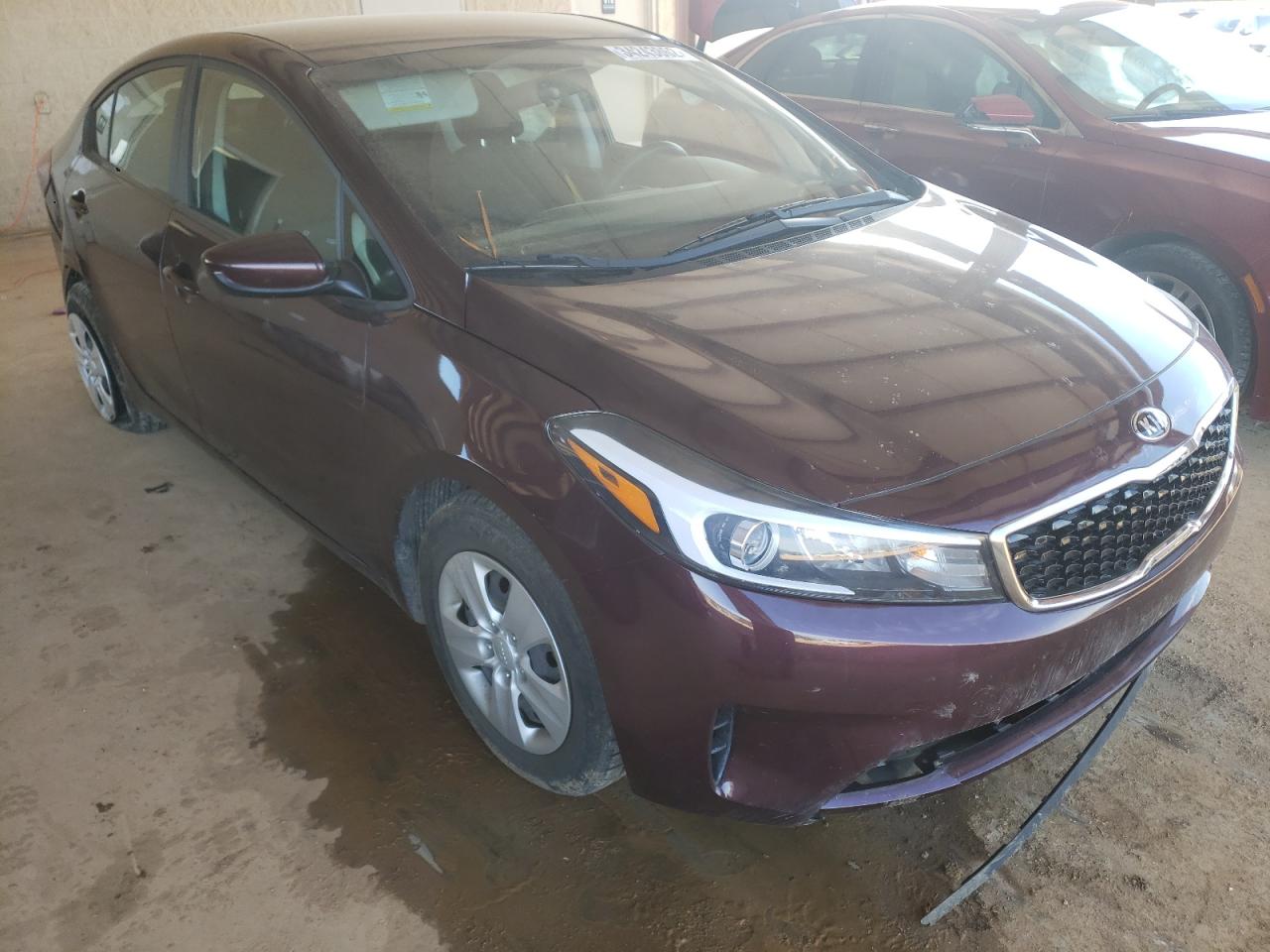 KIA FORTE LX 2018 with VIN 3KPFK4A74JE208446 - Photo from auction
