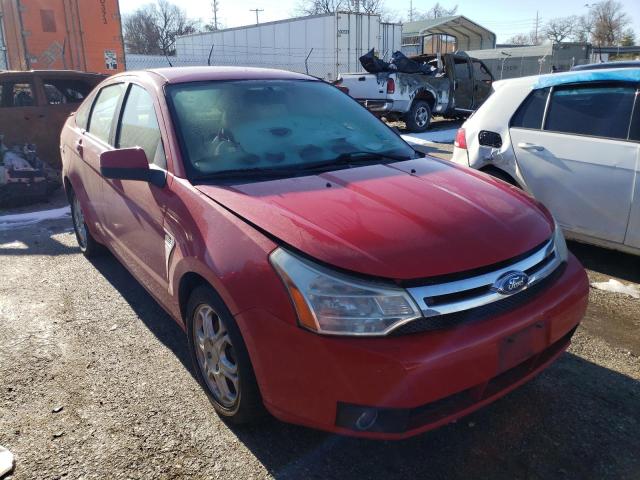 FORD FOCUS SE 2008 with VIN 1FAHP35N18W285763 - Photo from auction