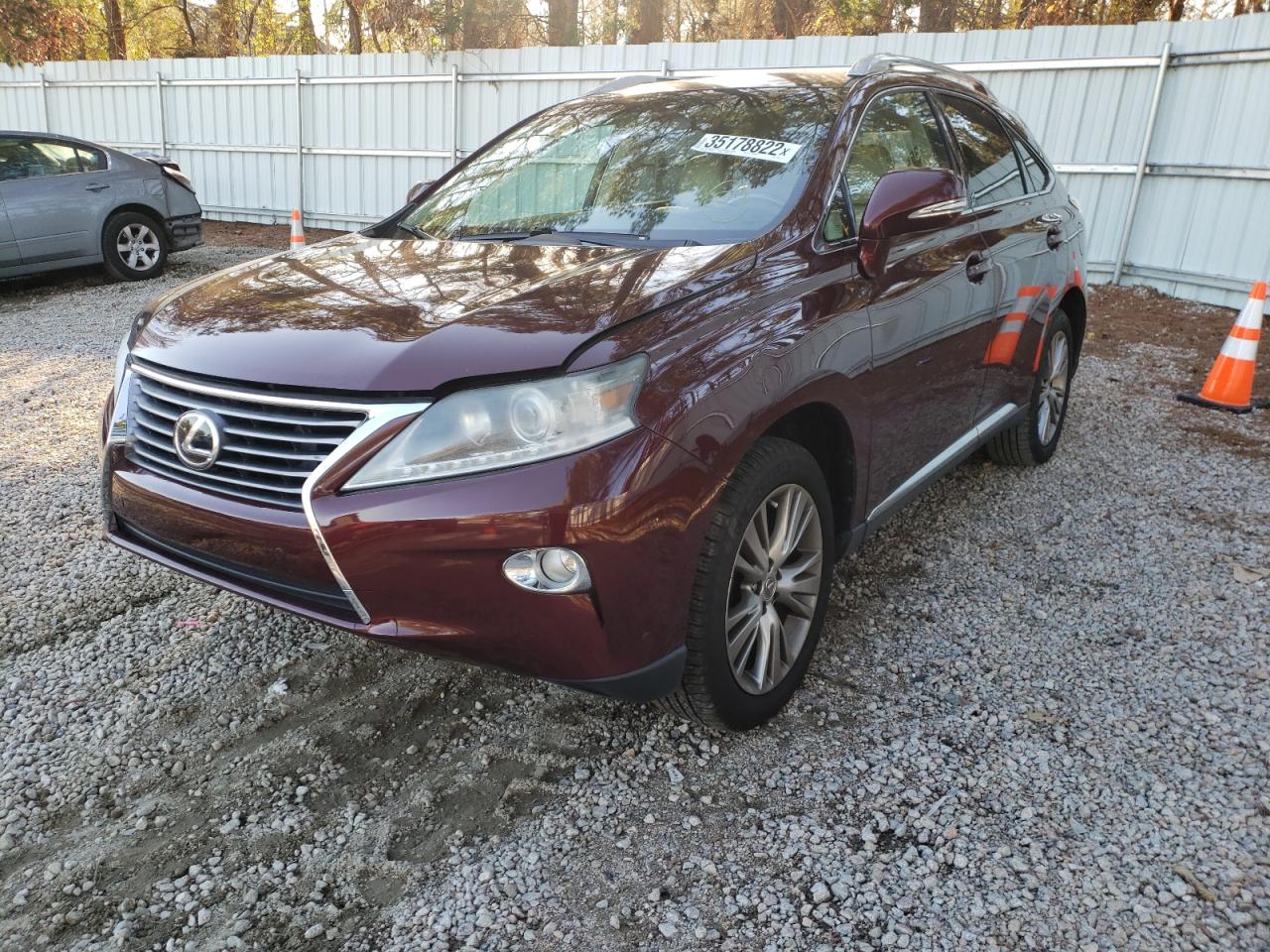 Photo 2 from auction – 2013 LEXUS RX 350 with VIN 2T2ZK1BA7DC111133