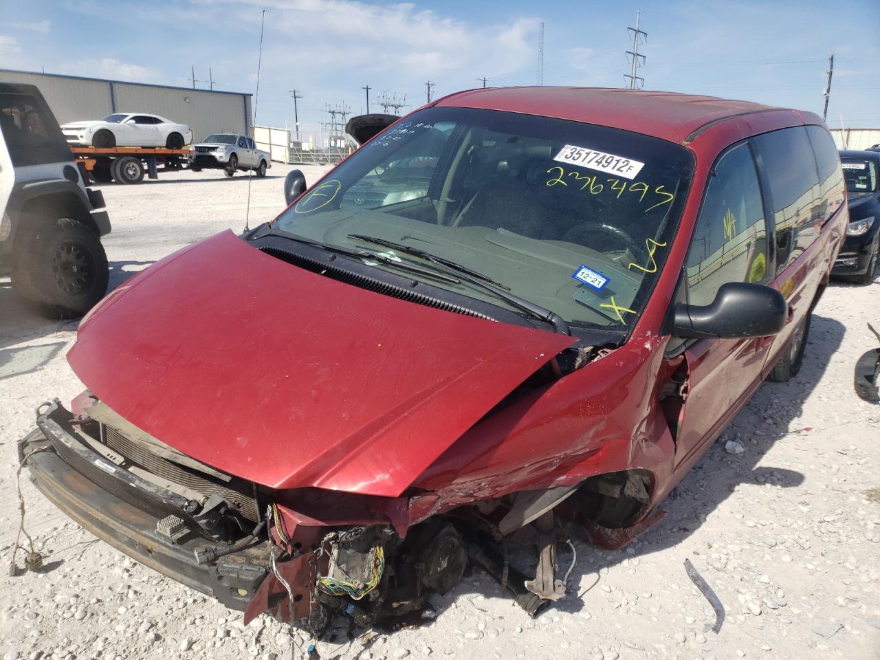 Photo 2 from auction – 2003 DODGE GRAND CARA with VIN 2D4GP44LX3R236495