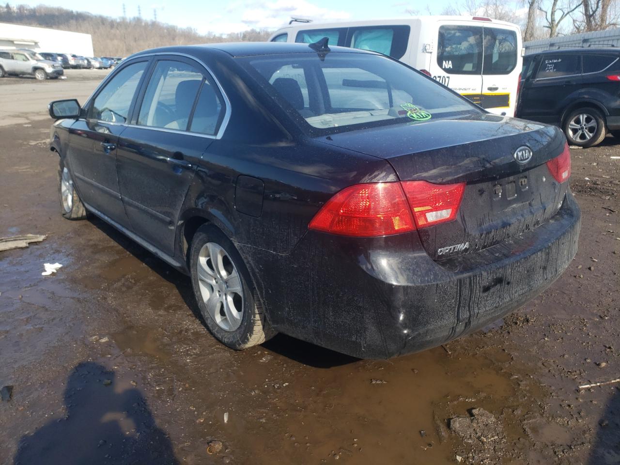 Photo 3 from auction – 2009 KIA OPTIMA LX with VIN KNAGE228295335336