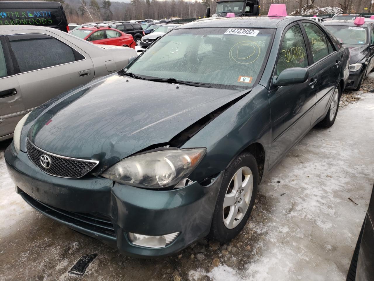 Photo 2 from auction – 2005 TOYOTA CAMRY LE with VIN 4T1BE32K75U418223