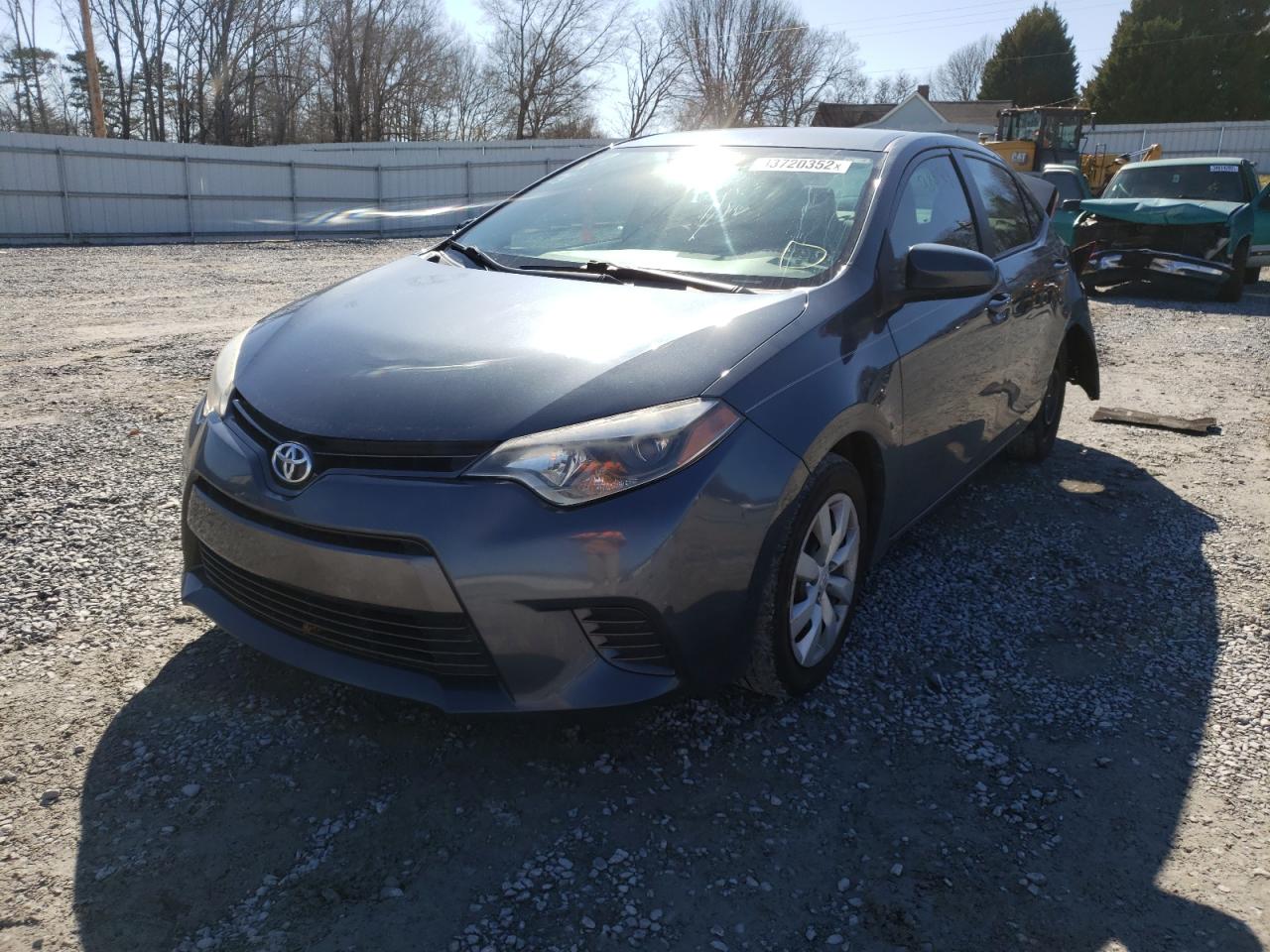 Photo 2 from auction – 2016 TOYOTA COROLLA L with VIN 2T1BURHE6GC675675