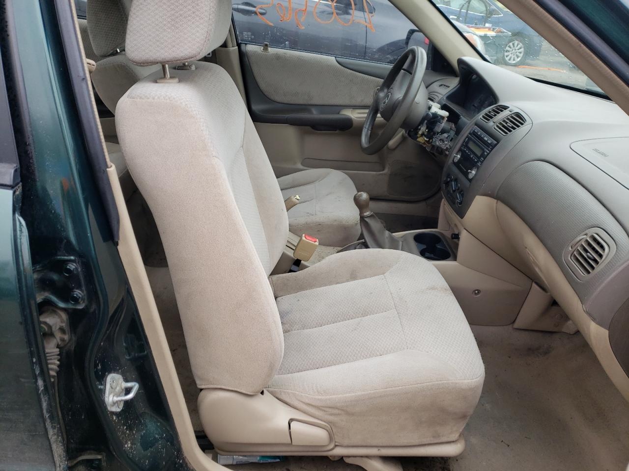 Photo 5 from auction – 2003 MAZDA PROTEGE DX with VIN JM1BJ225X30181171