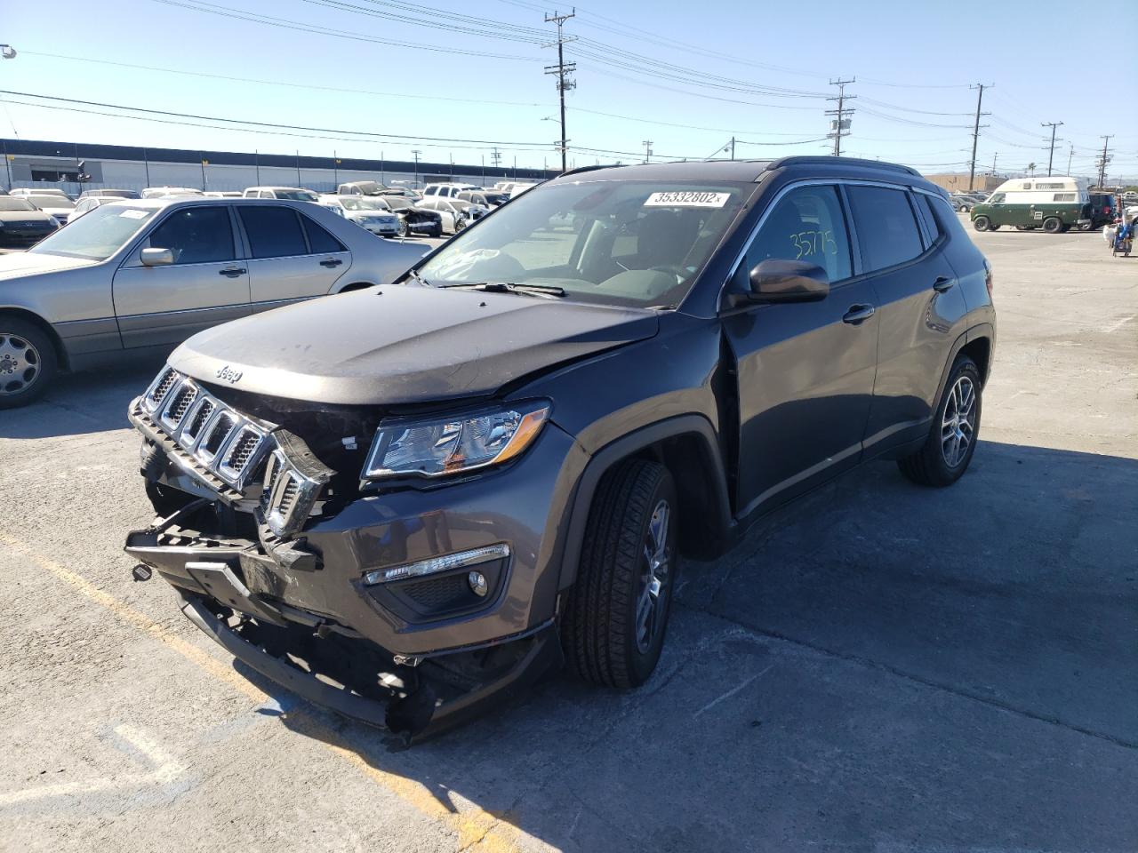 Photo 2 from auction – 2018 JEEP COMPASS LA with VIN 3C4NJCBB9JT182384